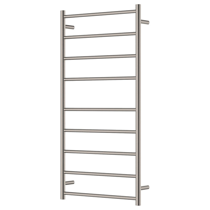 Fienza Isabella Heated Towel Rail 600 x 1200mm (Brushed Nickel)