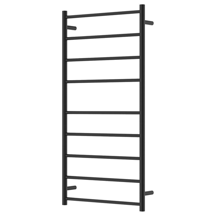 Fienza Isabella Heated Towel Rail 600 x 1200mm (Matte Black)