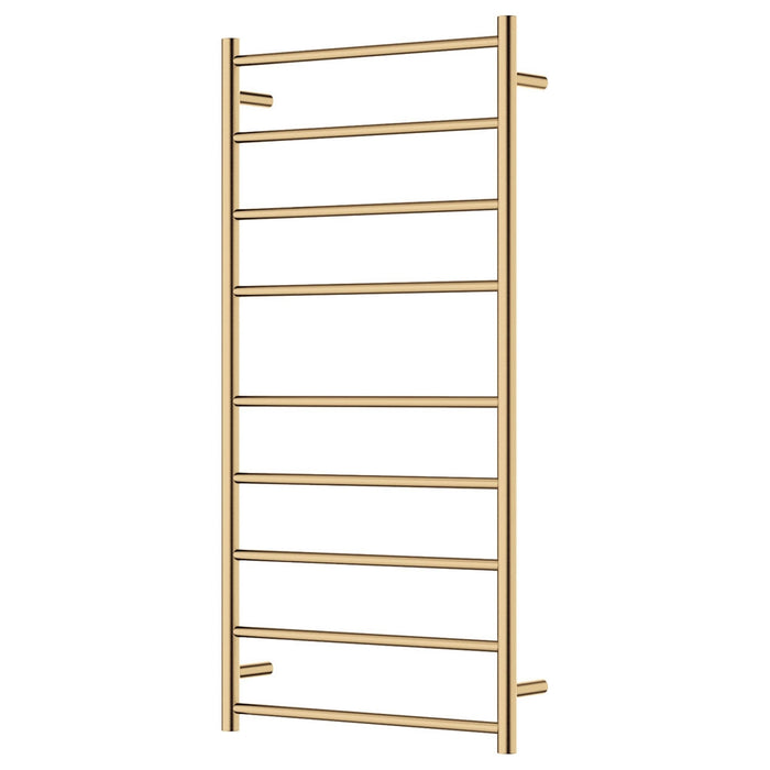 Fienza Isabella Heated Towel Rail 600 x 1200mm (Urban Brass)