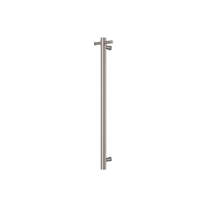 Fienza Isabella Vertical Heated Towel Rail 100 x 900mm (Brushed Nickel)