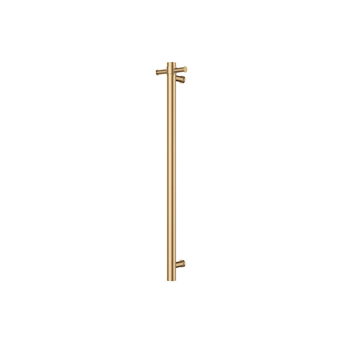 Fienza Isabella Vertical Heated Towel Rail 100 x 900mm (Urban Brass)