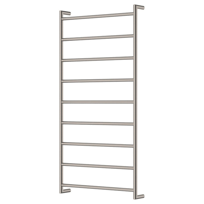 Fienza Kaya Heated Towel Rail 600 x 1200mm (Brushed Nickel)