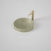 Liano II 400mm Round Inset Basin (Matte Green)