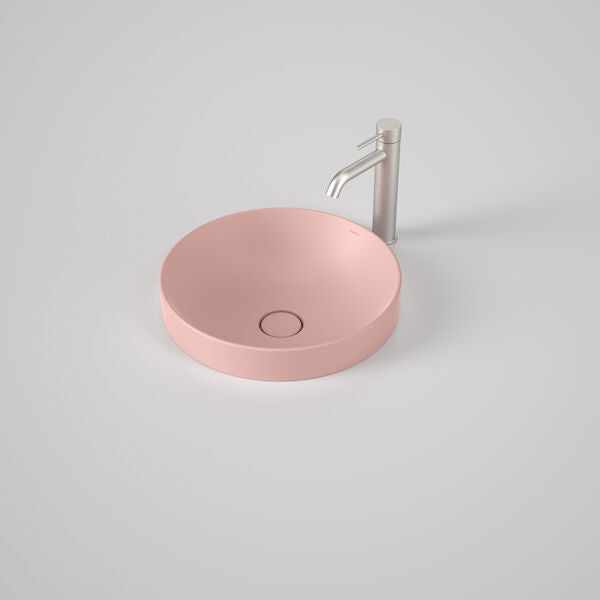 Liano II 400mm Round Inset Basin (Matte Pink)