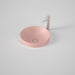 Liano II 400mm Round Inset Basin (Matte Pink)