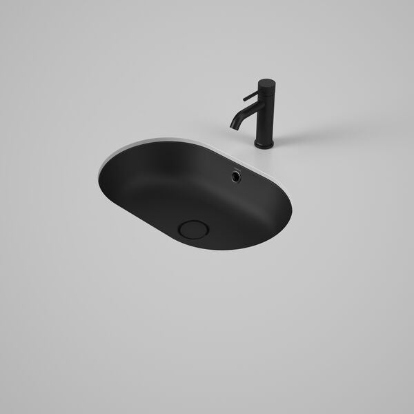 Liano II 580mm Pill Under/Over Counter Basin (Matte Black)