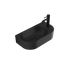 Liano II Hand Wall Basin 1 Tap Hole (Matte Black)