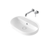 Liano II 600mm Pill Inset Basin with Tap Landing (Gloss White)