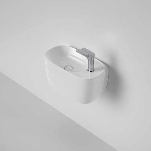 Caroma | Contura II Hand Wall Basin 1 Tap Hole (White)