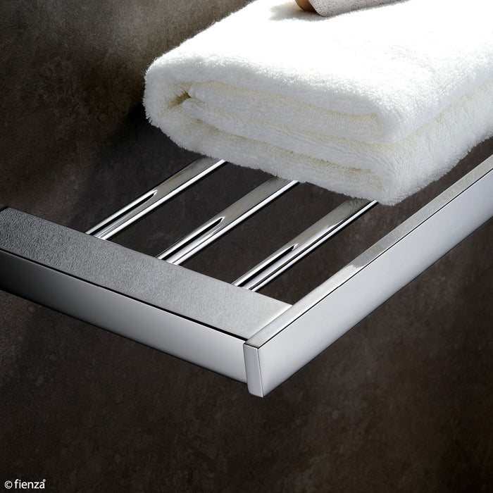 Stack or hang your towels from the Koko Towel Rack