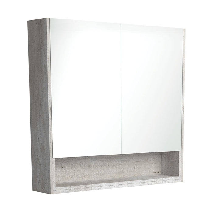 Fienza Mirror Cabinet with Display Shelf 900mm (Industrial)