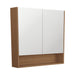 Fienza Mirror Cabinet with Display Shelf 900mm (Walnut)