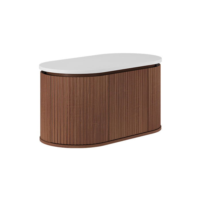 Fienza Empire Pill Vanity 900 in Walnut