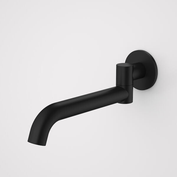 Liano II 220mm Bath Swivel Outlet - Round (Matte Black)
