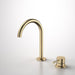 Liano II Hob Basin/Sink Mixer Set 160mm (Brushed Brass)