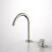 Liano II Hob Basin/Sink Mixer Set 160mm (Brushed Nickel)