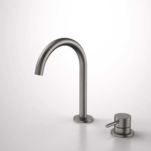 Liano II Hob Basin/Sink Mixer Set 160mm (Gun Metal)