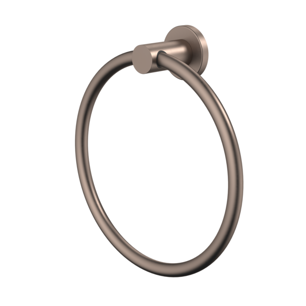 Liano II Towel Ring (Brushed Bronze)