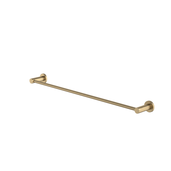 Liano II Single Towel Rail 640mm (Brushed Brass)