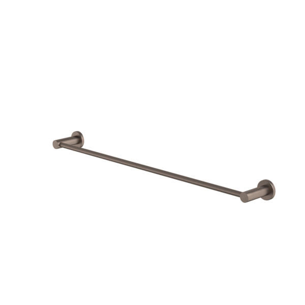 Liano II Single Towel Rail 640mm (Brushed Bronze)