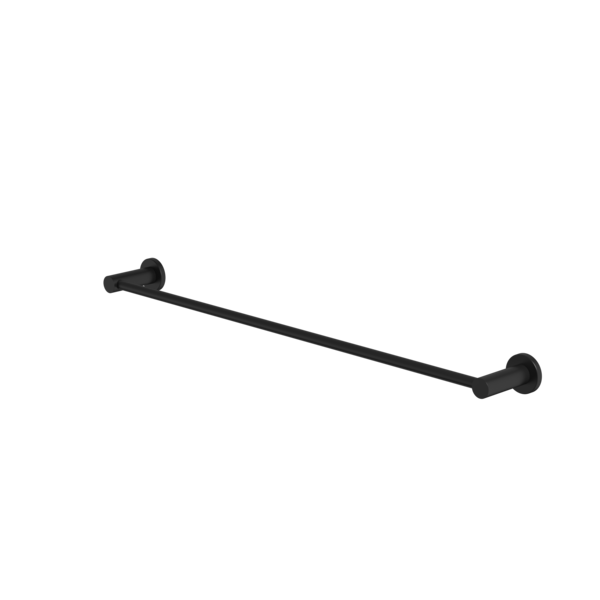 Liano II Single Towel Rail 640mm (Matte Black)
