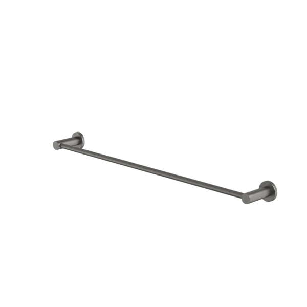 Liano II Single Towel Rail 640mm (Gun Metal)