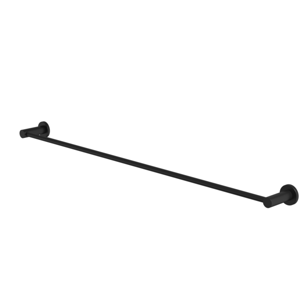Liano II Single Towel Rail 840mm (Matte Black)
