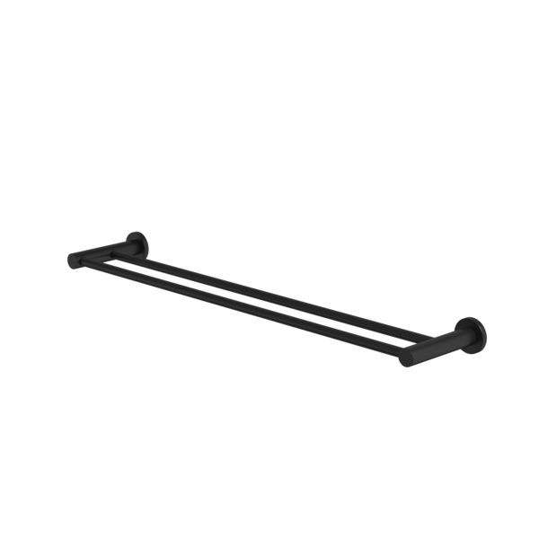Liano II Double Towel Rail 640mm (Matte Black)