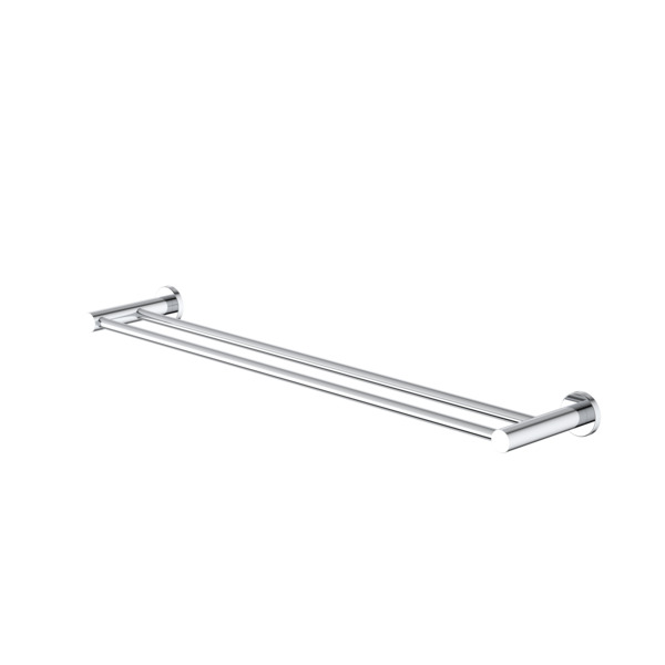 Liano II Double Towel Rail 640mm (Chrome)