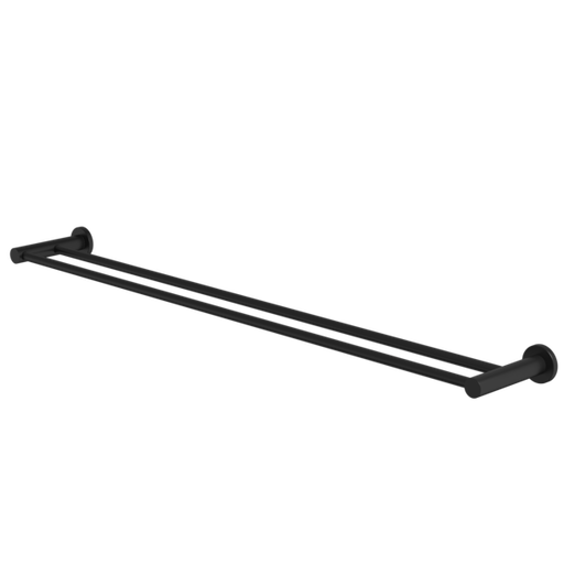 Liano II Double Towel Rail 840mm (Matte Black)