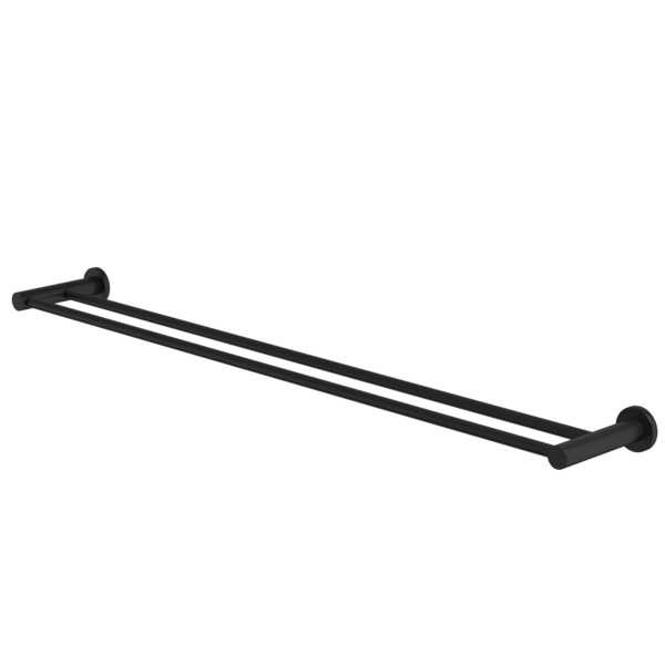 Liano II Double Towel Rail 840mm (Matte Black)