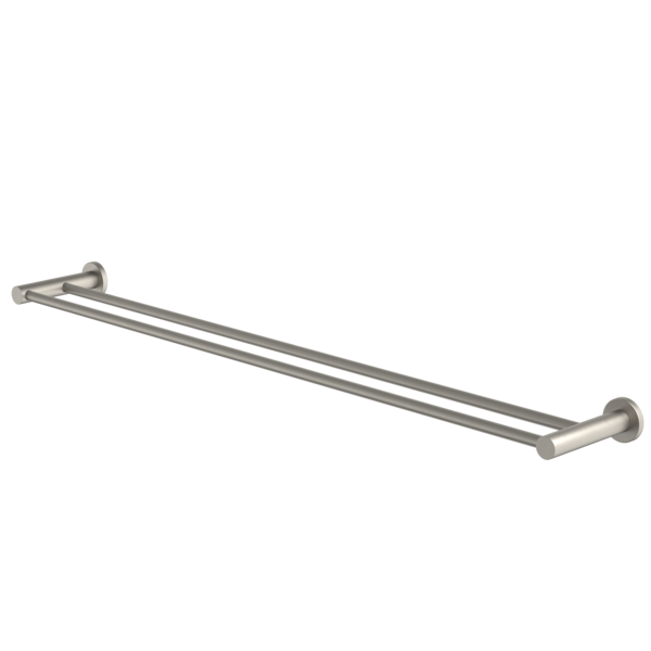 Liano II Double Towel Rail 840mm (Brushed Nickel)