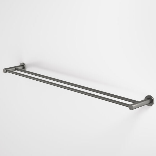 Liano II Double Towel Rail 840mm (Gun Metal)