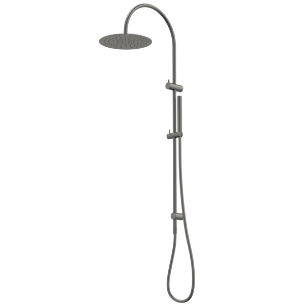 Liano II Rail Shower with Overhead (Gun Metal)