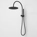 Liano II Compact Twin Shower with Overhead (Matte Black)