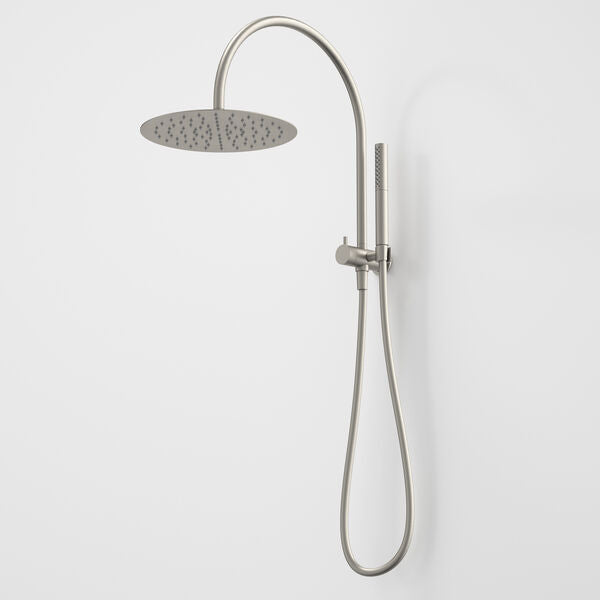 Liano II Compact Twin Shower with Overhead (Brushed Nickel)