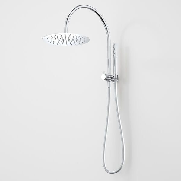 Liano II Compact Twin Shower with Overhead (Chrome)