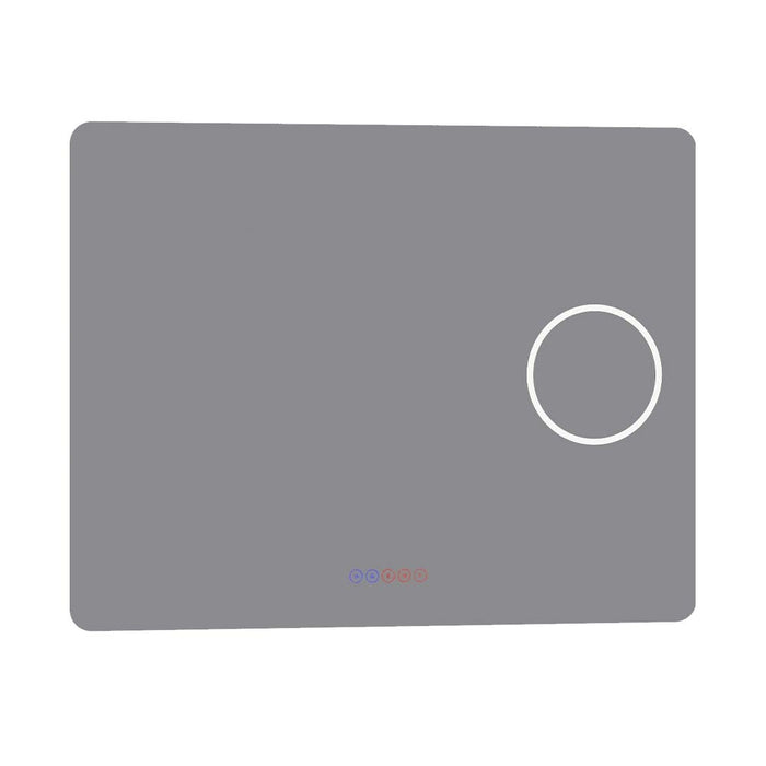 Argent Mondrian Smart LED Mirror With Bluetooth Speakers (Multiple Sizes)