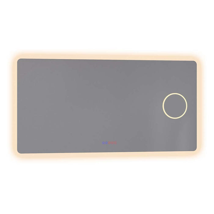 Argent Mondrian Smart LED Mirror With Bluetooth Speakers (Multiple Sizes)