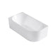 Attica Celine Left Corner 1700 Gloss White Bath with Overflow2