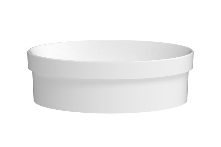 Chandler Semi Inset Basin Gloss White