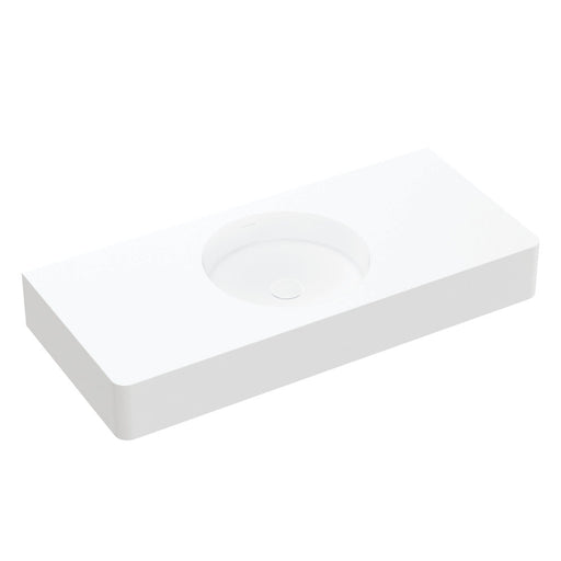 Fienza Encanto 1000 Solid Surface Wall Basin (0 Taphole)