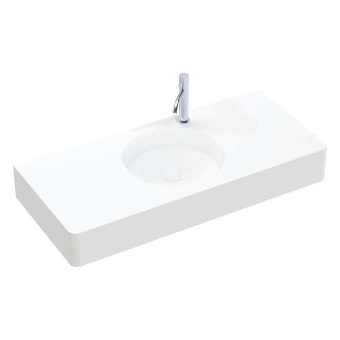 Fienza Encanto 1000 Solid Surface Wall Basin (1 Taphole)