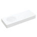 Fienza Encanto 1200 Solid Surface Wall Basin Left-Hand Bowl (0 Taphole)