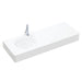 Fienza Encanto 1200 Solid Surface Wall Basin Left-Hand Bowl (1 Taphole)