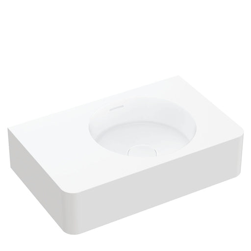Fienza Encanto 470 Solid Surface Wall Basin (0 Tapholes)