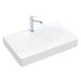 Fienza Encanto 700 Solid Surface Wall Basin (Right-hand Bowl 1 Taphole)