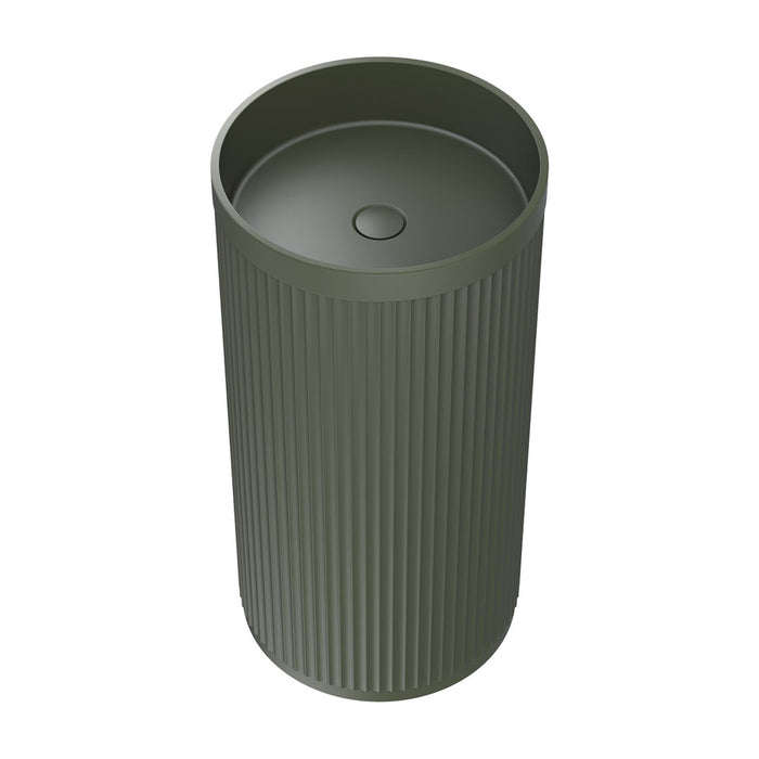 Fienza Minka Solid Surface Freestanding Basin (Forest)