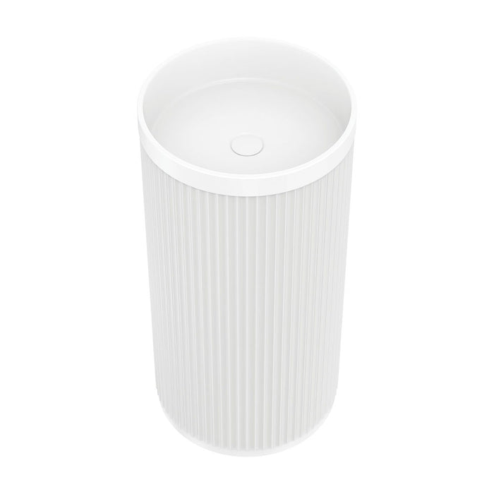 Fienza Minka Solid Surface Freestanding Basin (Matte White)