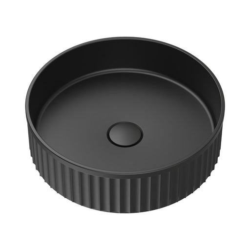 Fienza Minka Round Above Counter Basin (Matte Black)